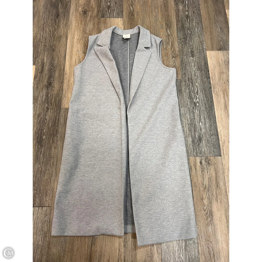 Vest Sweater By Joie In Grey, Size: M