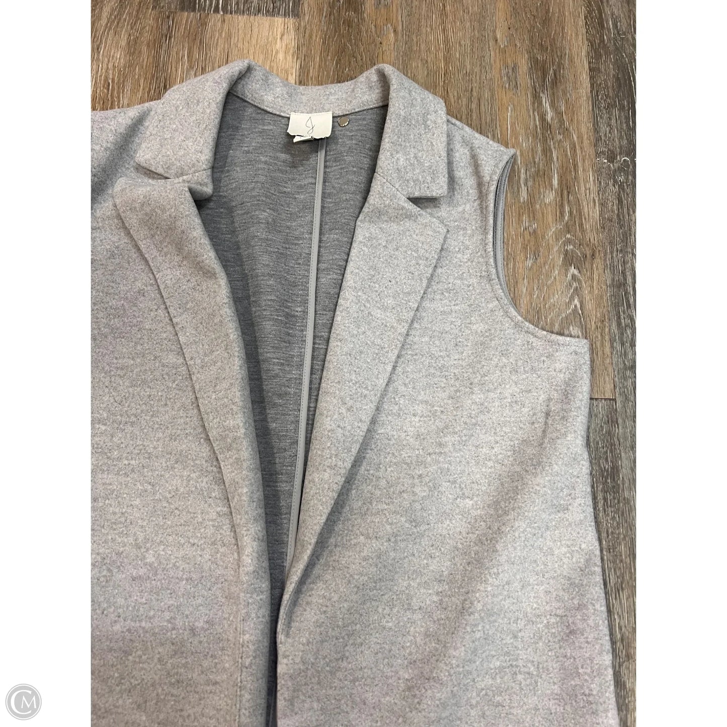 Vest Sweater By Joie In Grey, Size: M