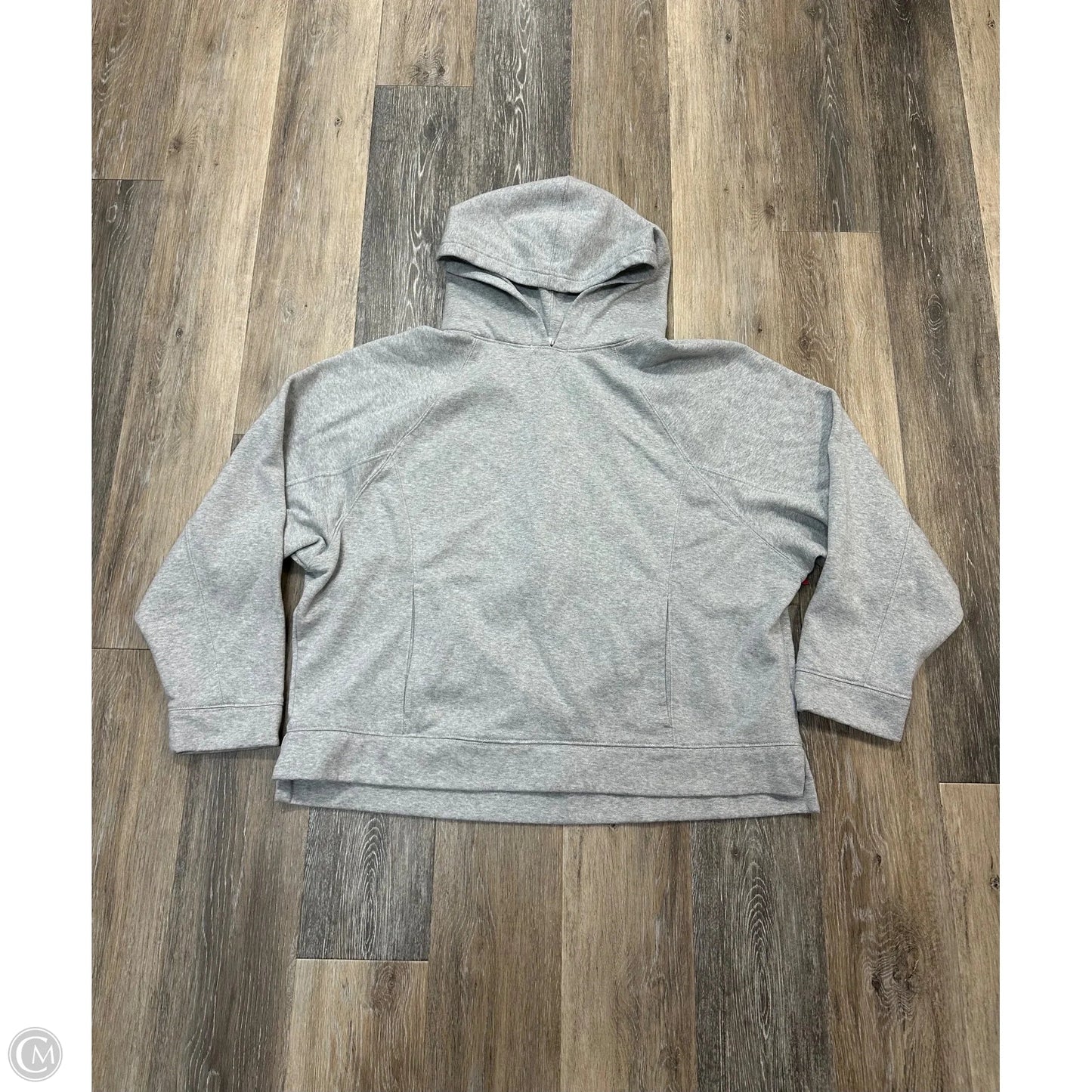 Athletic Sweatshirt Hoodie By Daily Practice By Anthropologie In Grey, Size: Xl