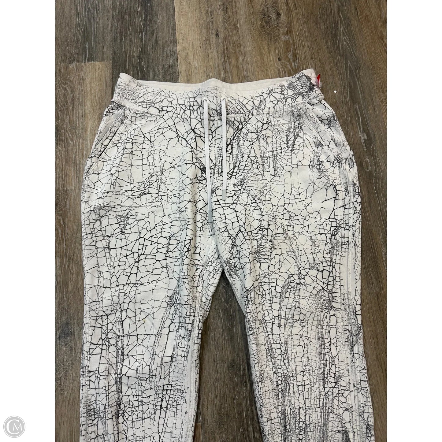 Athletic Pants By Lululemon In White, Size: 14