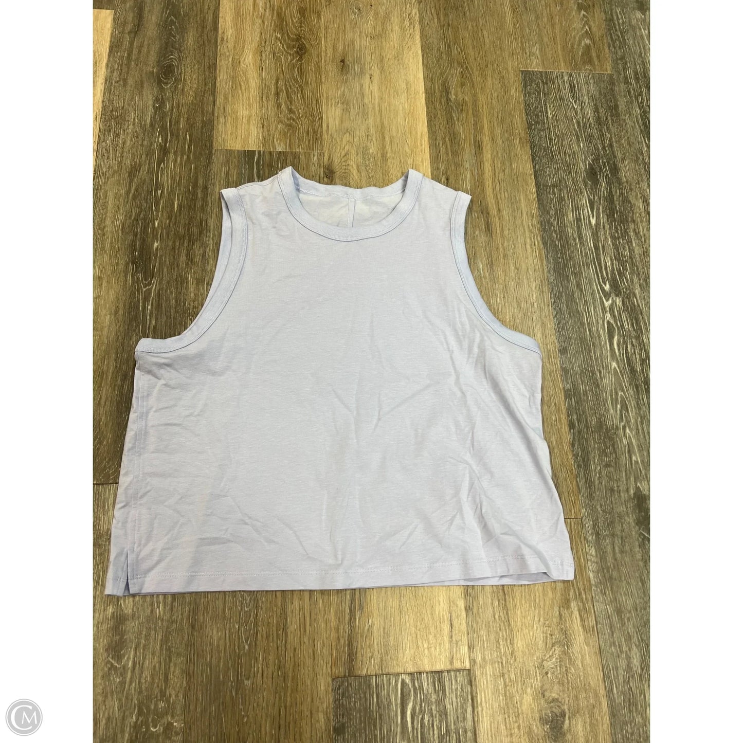 Athletic Tank Top By Lululemon In Purple, Size: Xl