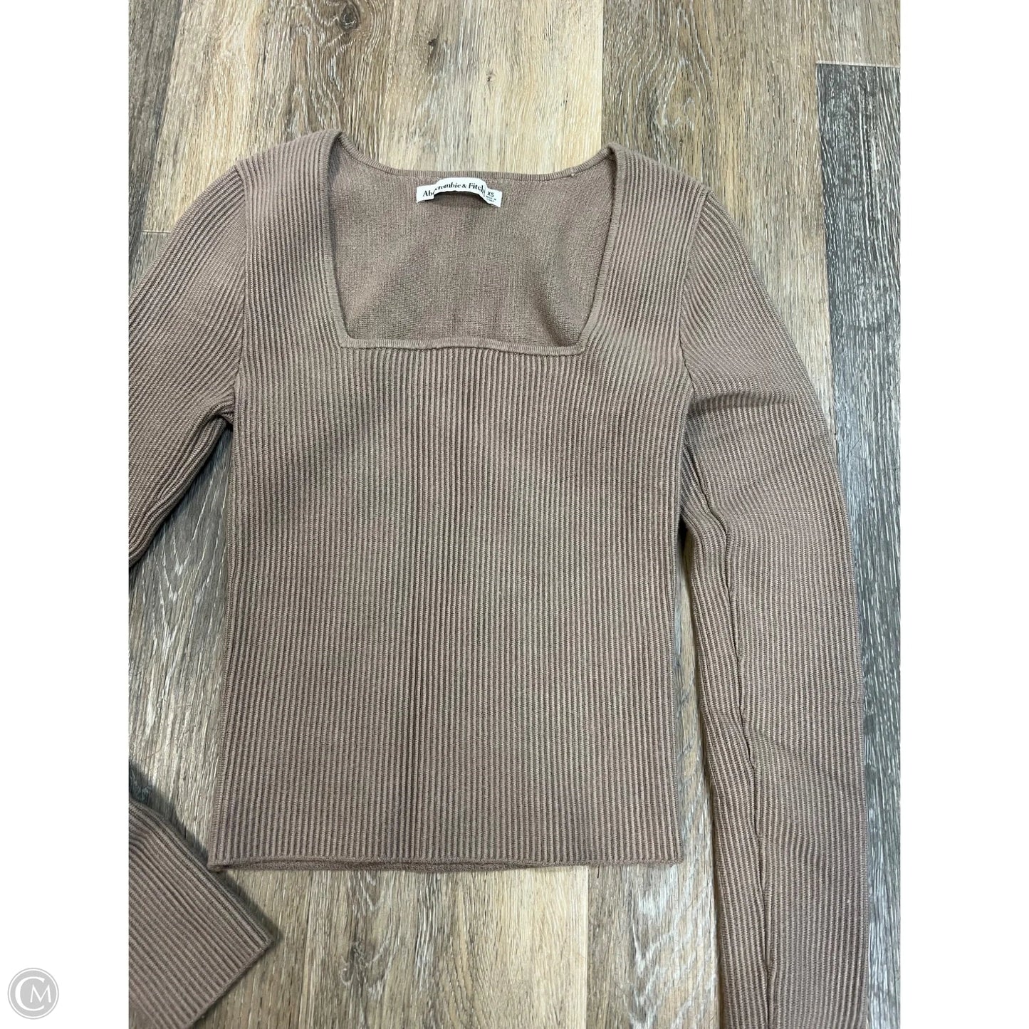 Sweater By Abercrombie And Fitch In Brown, Size: Xs