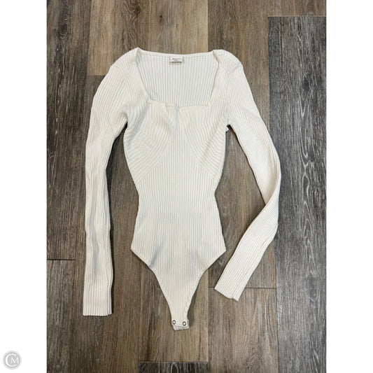 Bodysuit By Abercrombie And Fitch In White, Size: Xs
