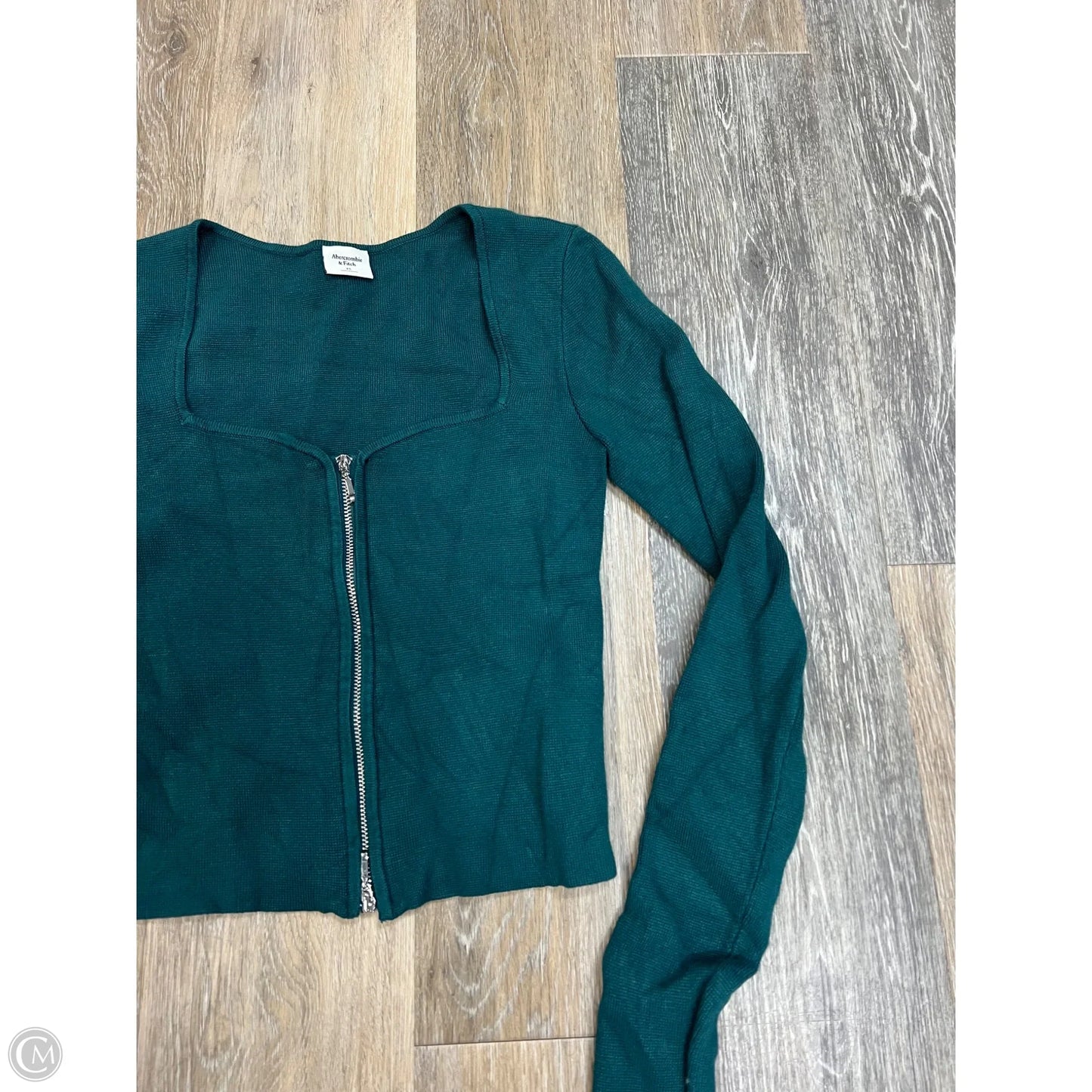 Sweater By Abercrombie And Fitch In Teal, Size: Xs