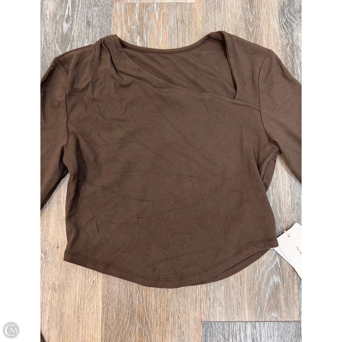 Skirt Set 2pc By Commense In Brown, Size: L