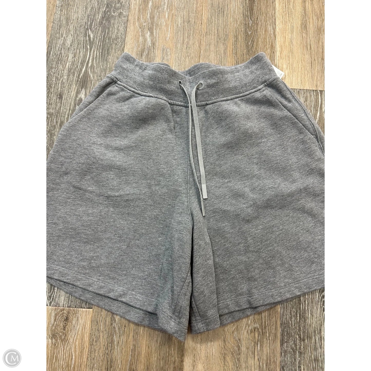 Athletic Shorts By Lululemon In Grey, Size: 4