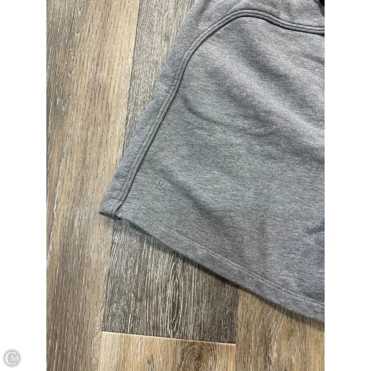 Athletic Shorts By Lululemon In Grey, Size: 4