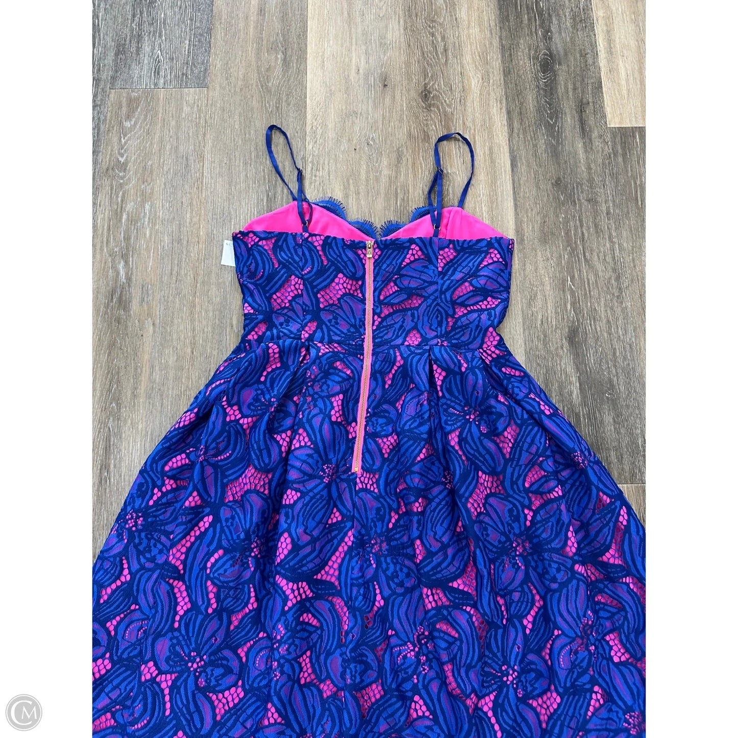 Dress Designer By Lilly Pulitzer In Blue, Size: 4