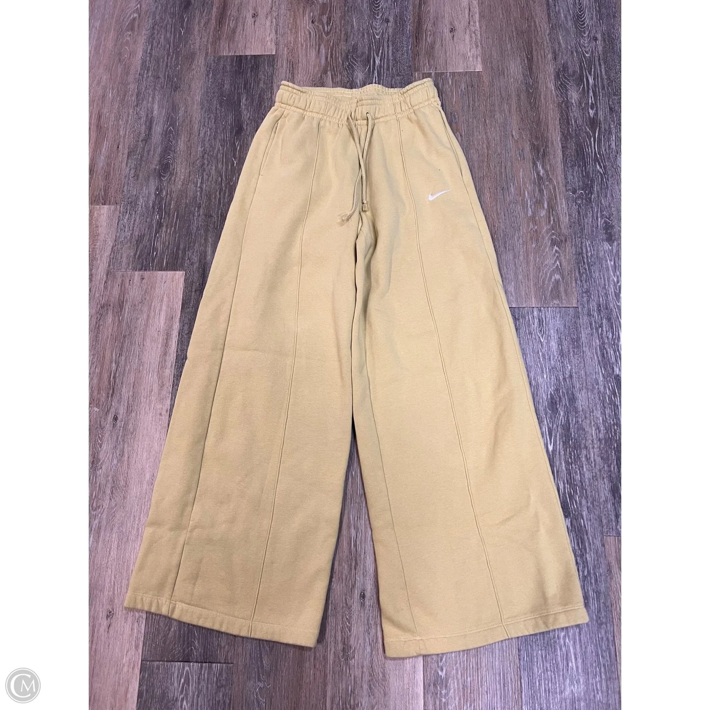 Athletic Pants By Nike Apparel In Green, Size: S