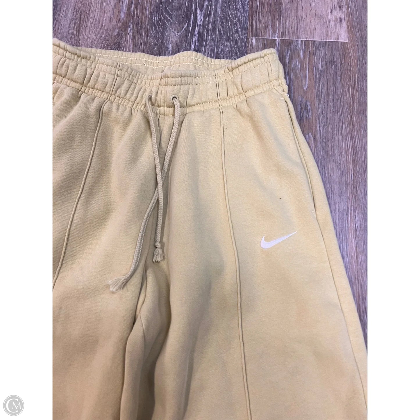 Athletic Pants By Nike Apparel In Green, Size: S