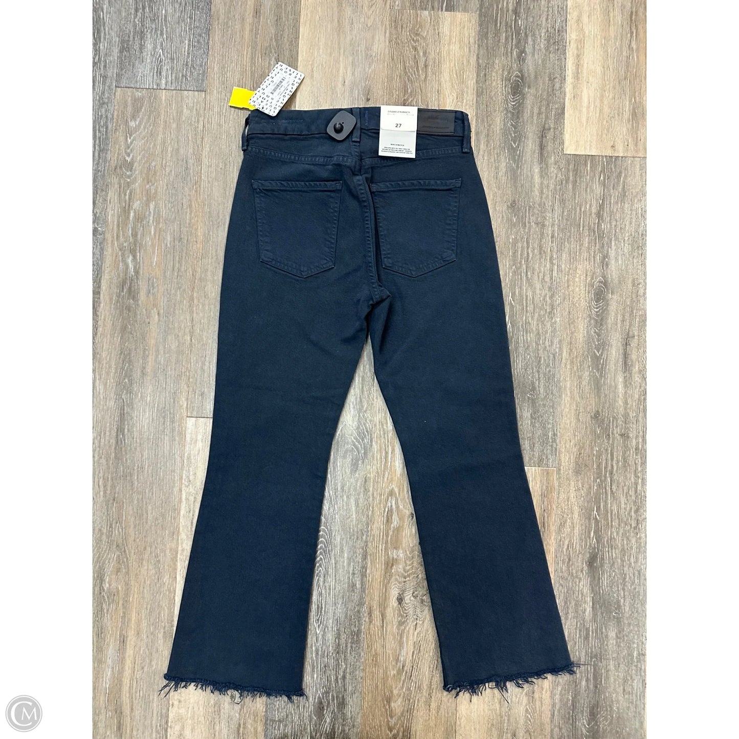 Jeans Cropped By Citizens Of Humanity In Navy, Size: 4