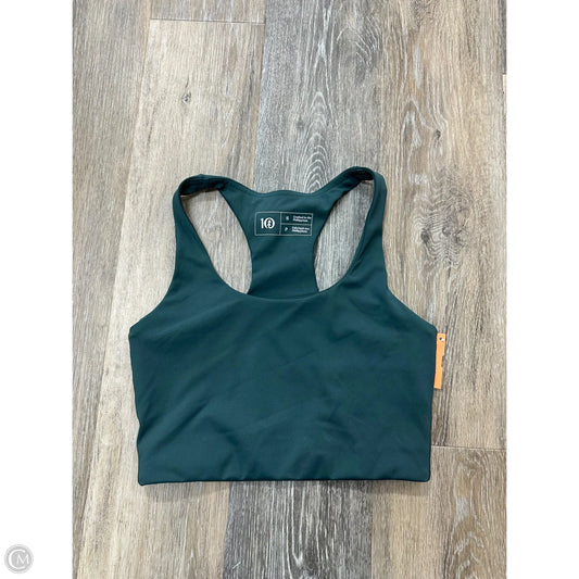 Athletic Bra By Ten Tree In Green, Size: S