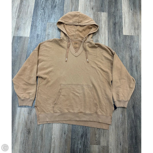 Sweatshirt Hoodie By Aerie In Tan, Size: Xl