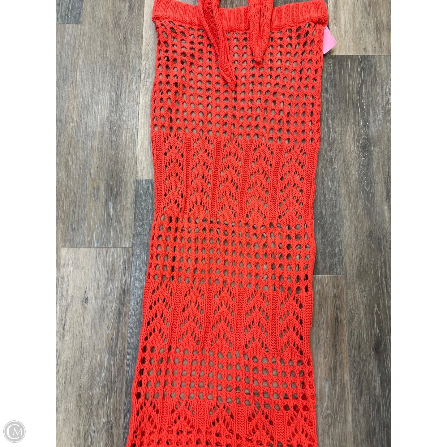 Skirt Set 2pc By Jlux Label In Orange, Size: Xl