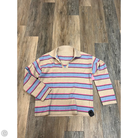 -Sweater By Cmc In Striped Pattern, Size: M