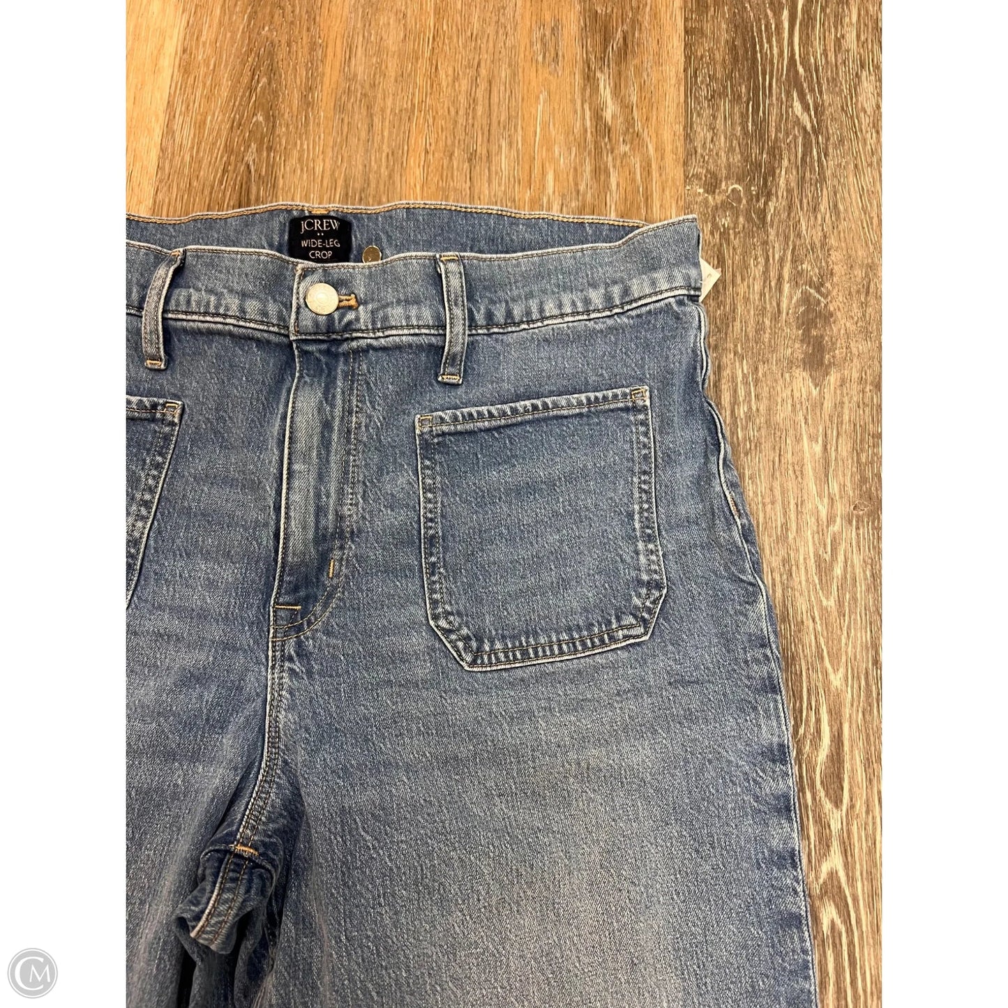 Jeans Cropped By J. Crew In Blue Denim, Size: 12/31