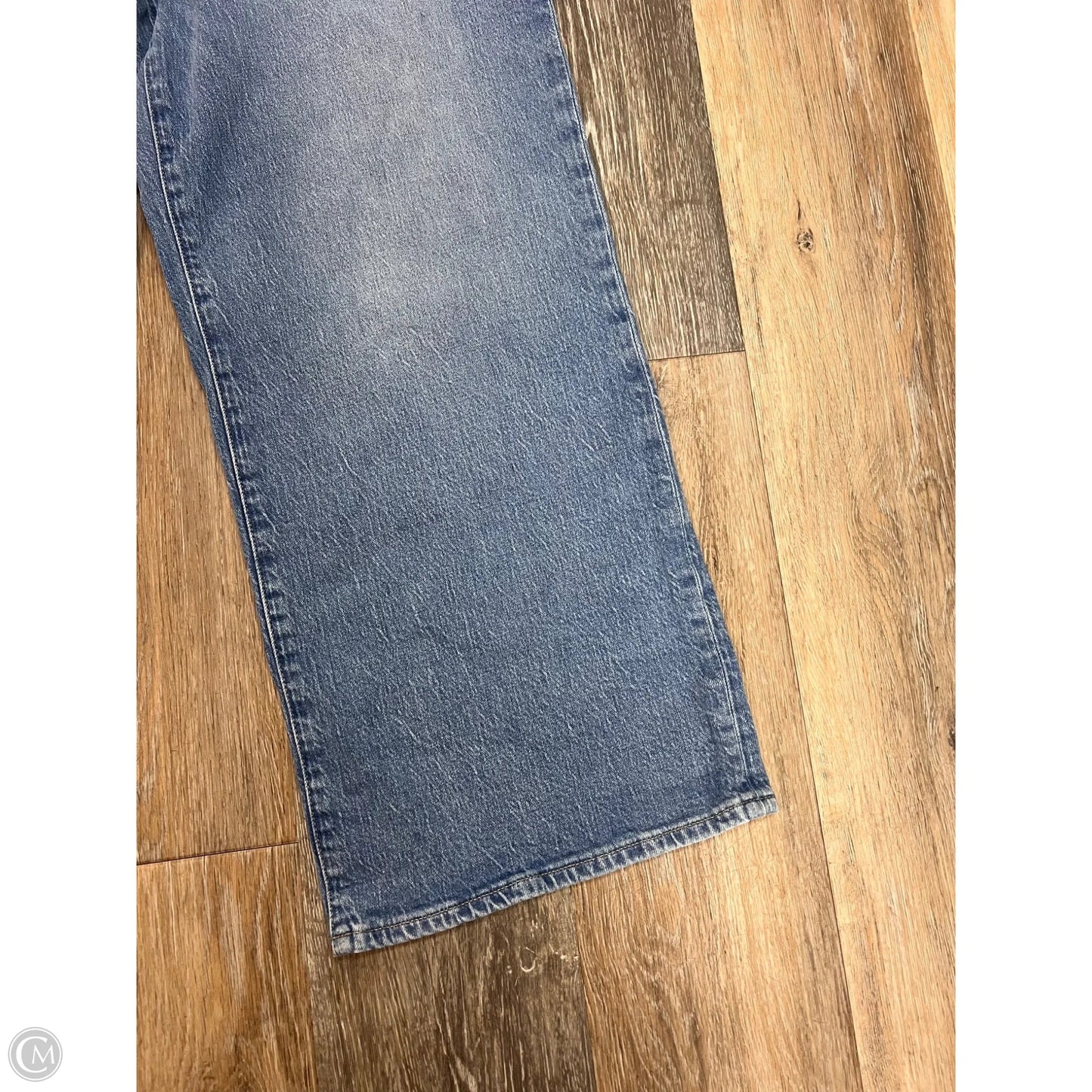 Jeans Cropped By J. Crew In Blue Denim, Size: 12/31
