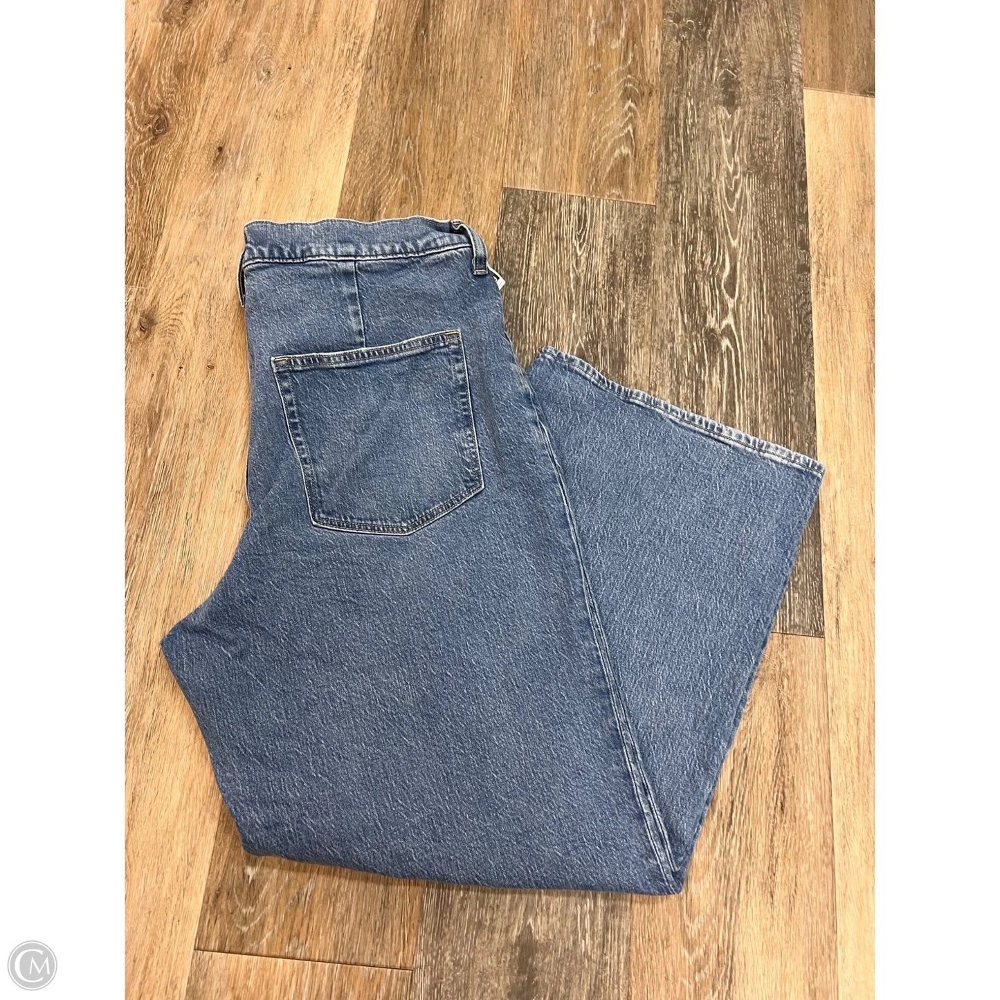 Jeans Cropped By J. Crew In Blue Denim, Size: 12/31