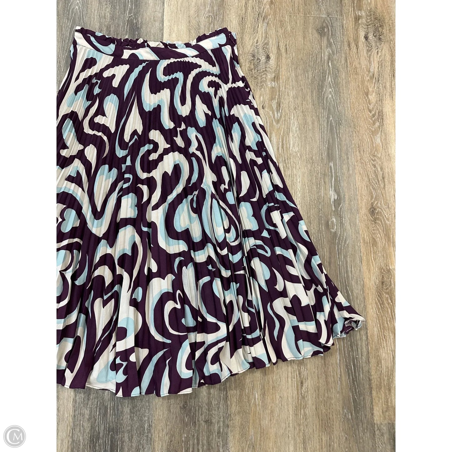 Skirt Midi By Anthropologie In Purple, Size: M