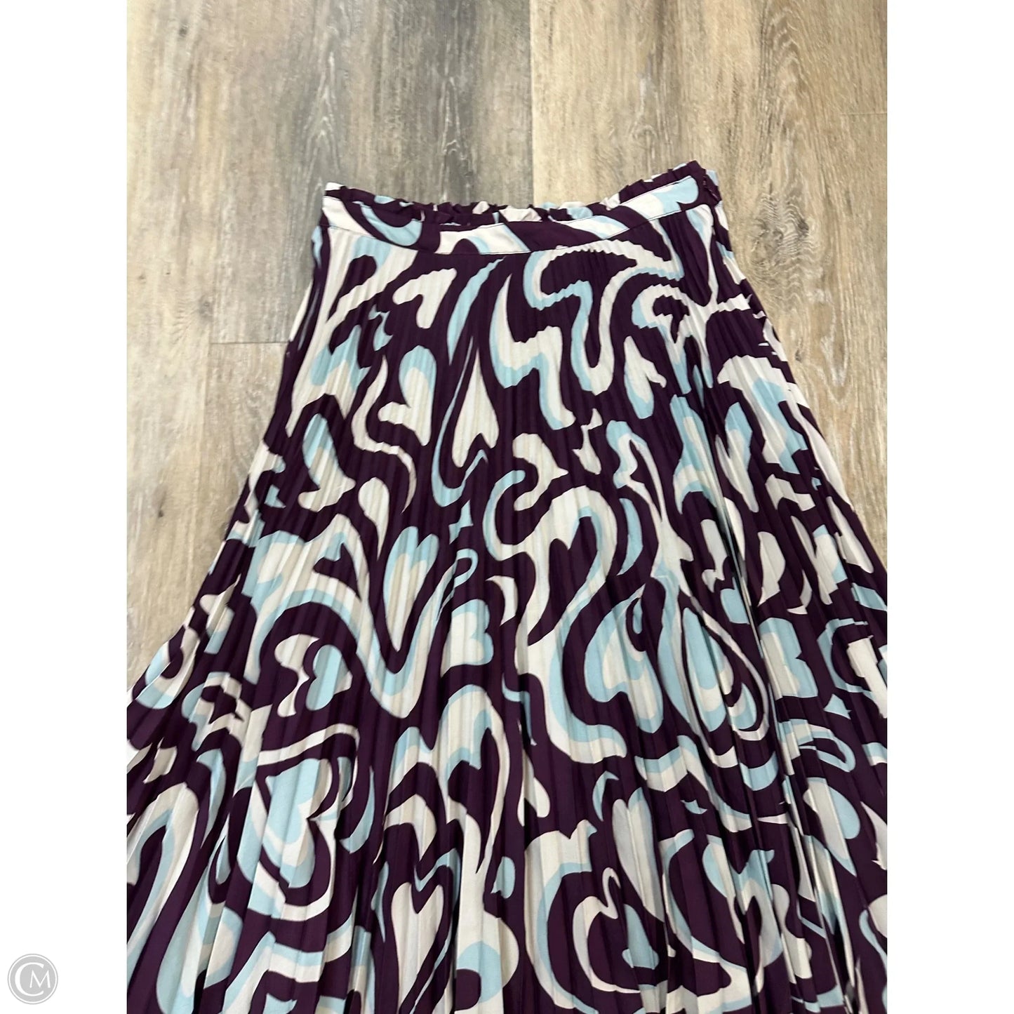 Skirt Midi By Anthropologie In Purple, Size: M