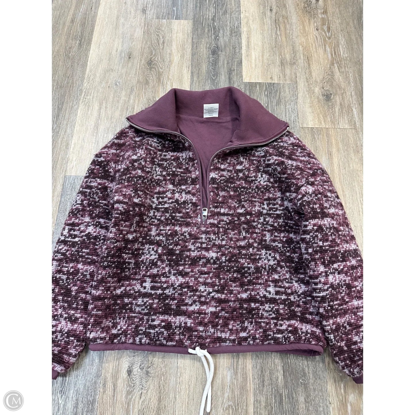 Sweatshirt Collar By Varley In Purple, Size: Xs