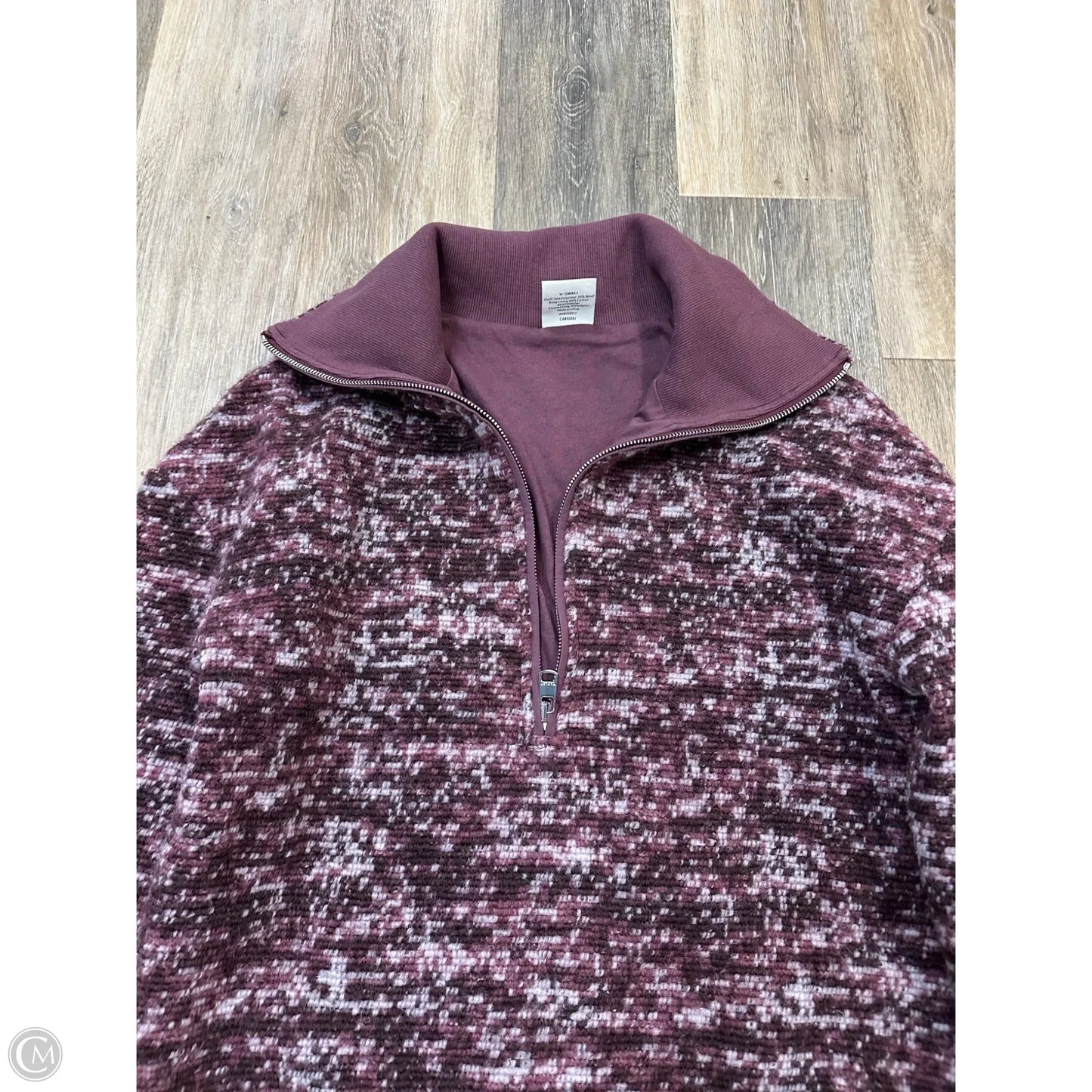 Sweatshirt Collar By Varley In Purple, Size: Xs