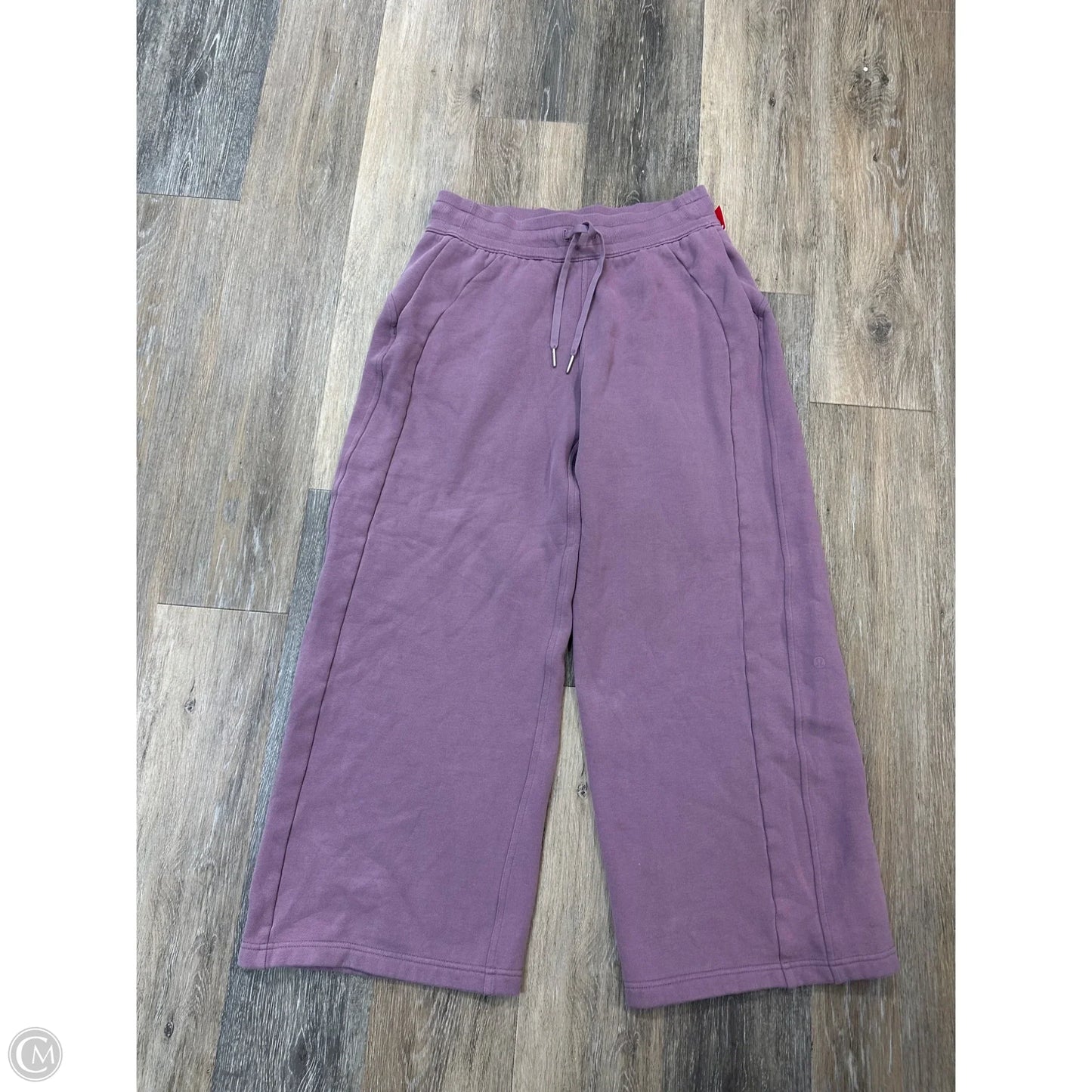 Athletic Pants By Lululemon In Purple, Size: M