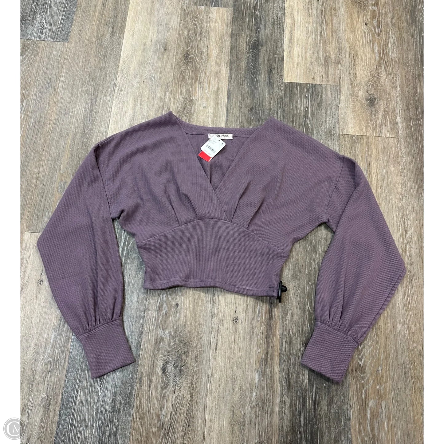 Blouse Long Sleeve By We The Free In Purple, Size: S