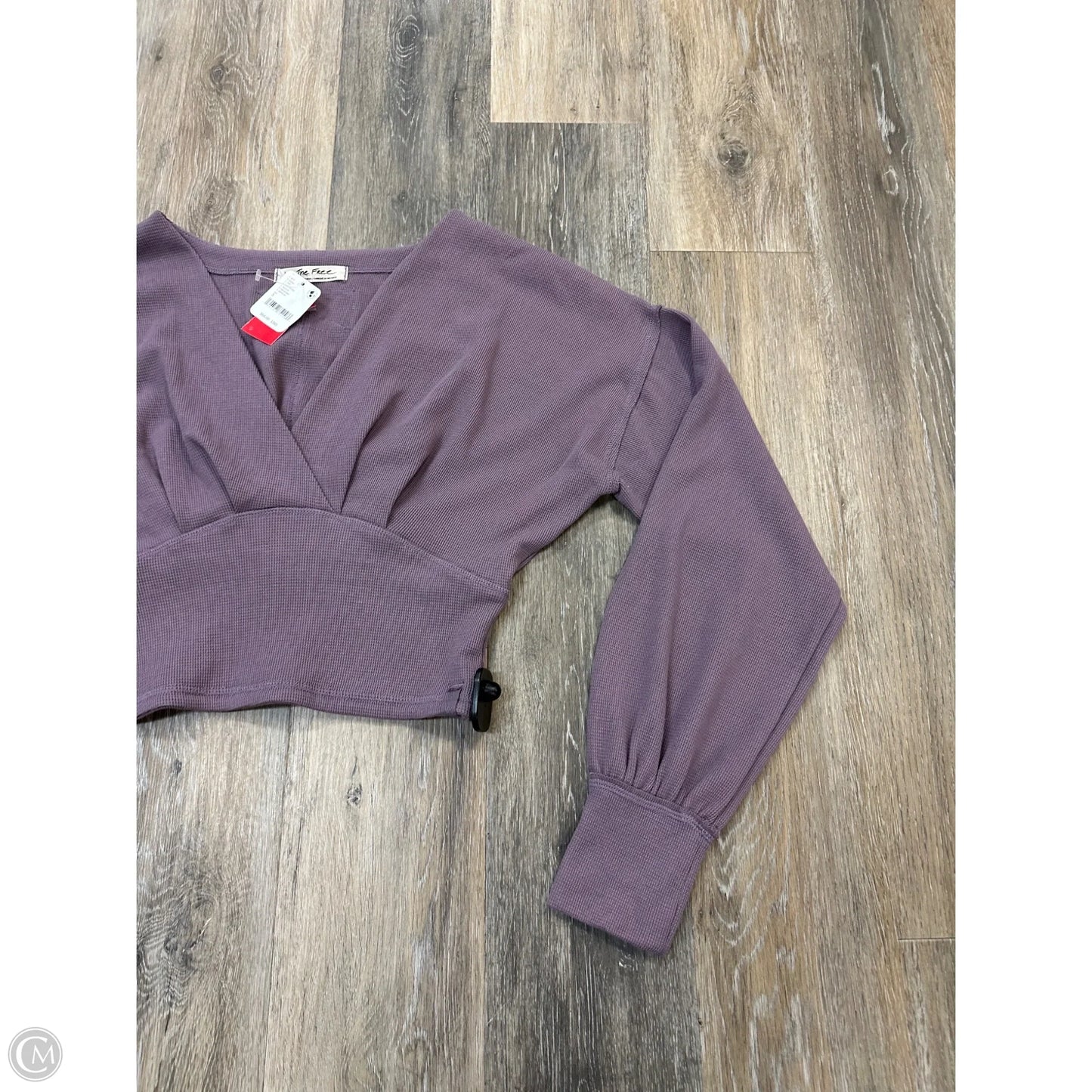 Blouse Long Sleeve By We The Free In Purple, Size: S