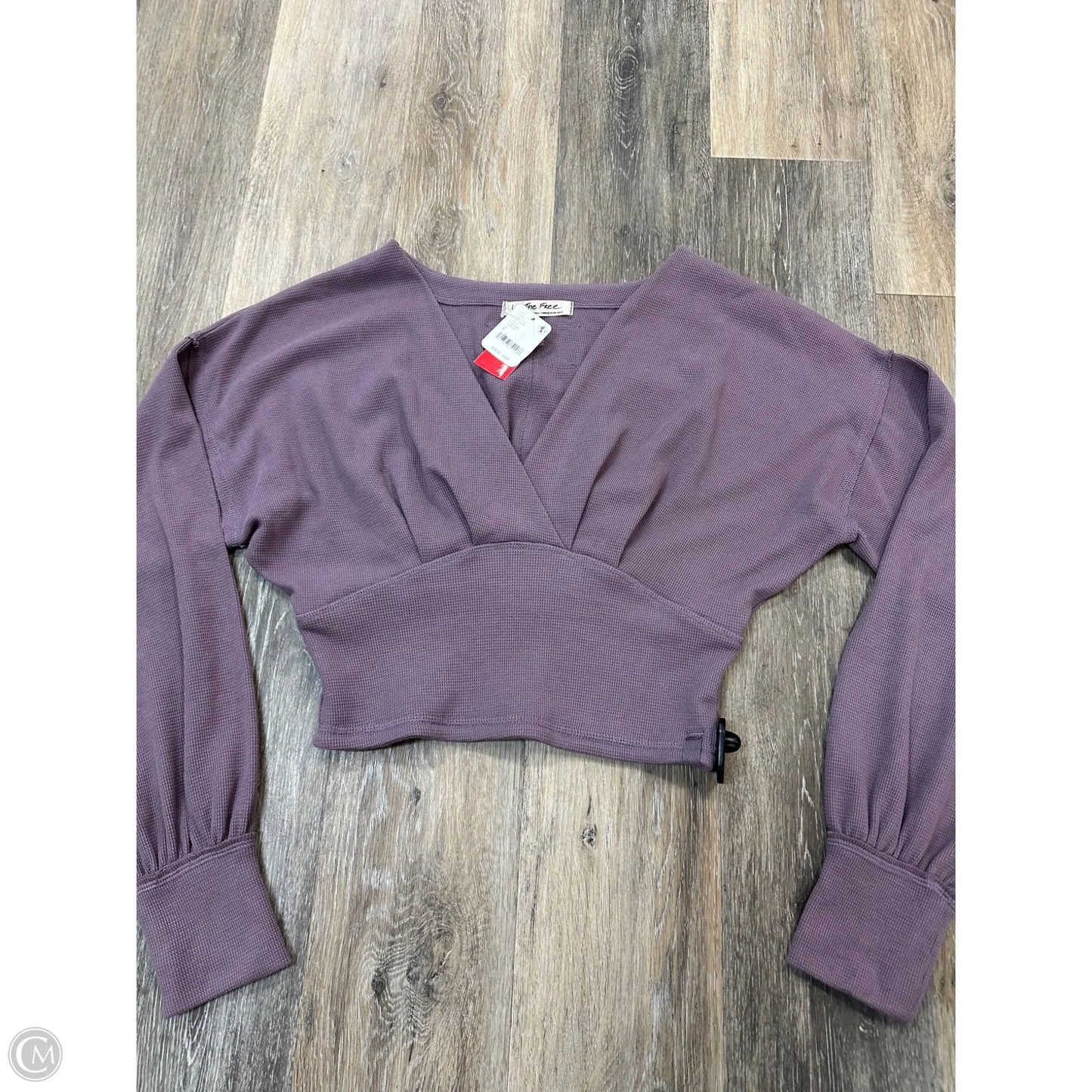 Blouse Long Sleeve By We The Free In Purple, Size: S