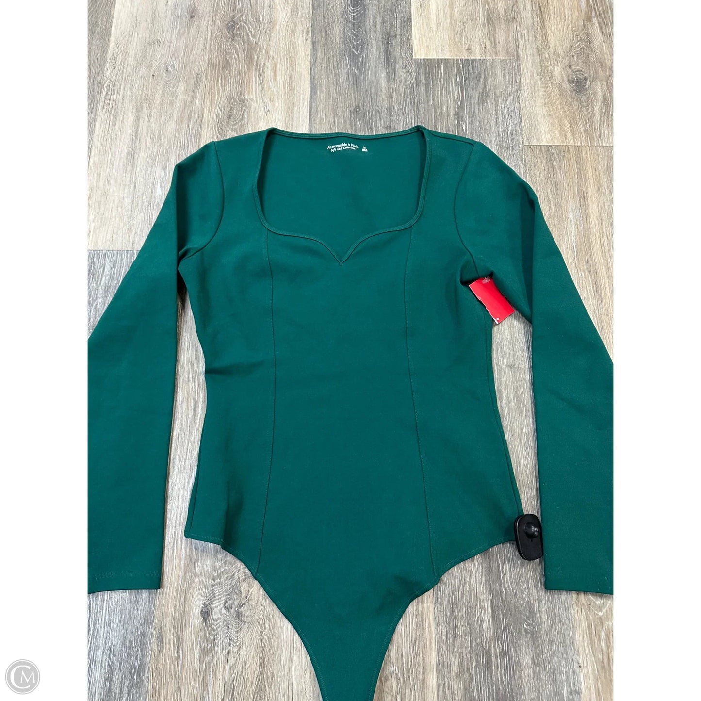 Bodysuit By Abercrombie And Fitch In Green, Size: M