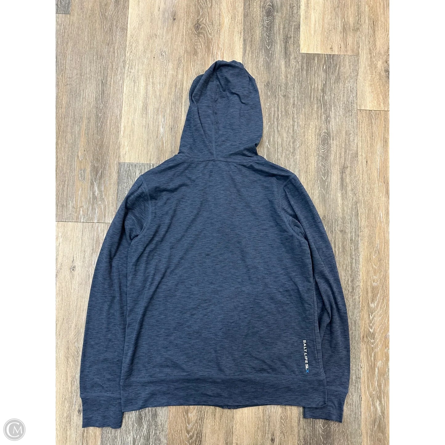 Sweatshirt Hoodie By Salt Life In Blue, Size: M