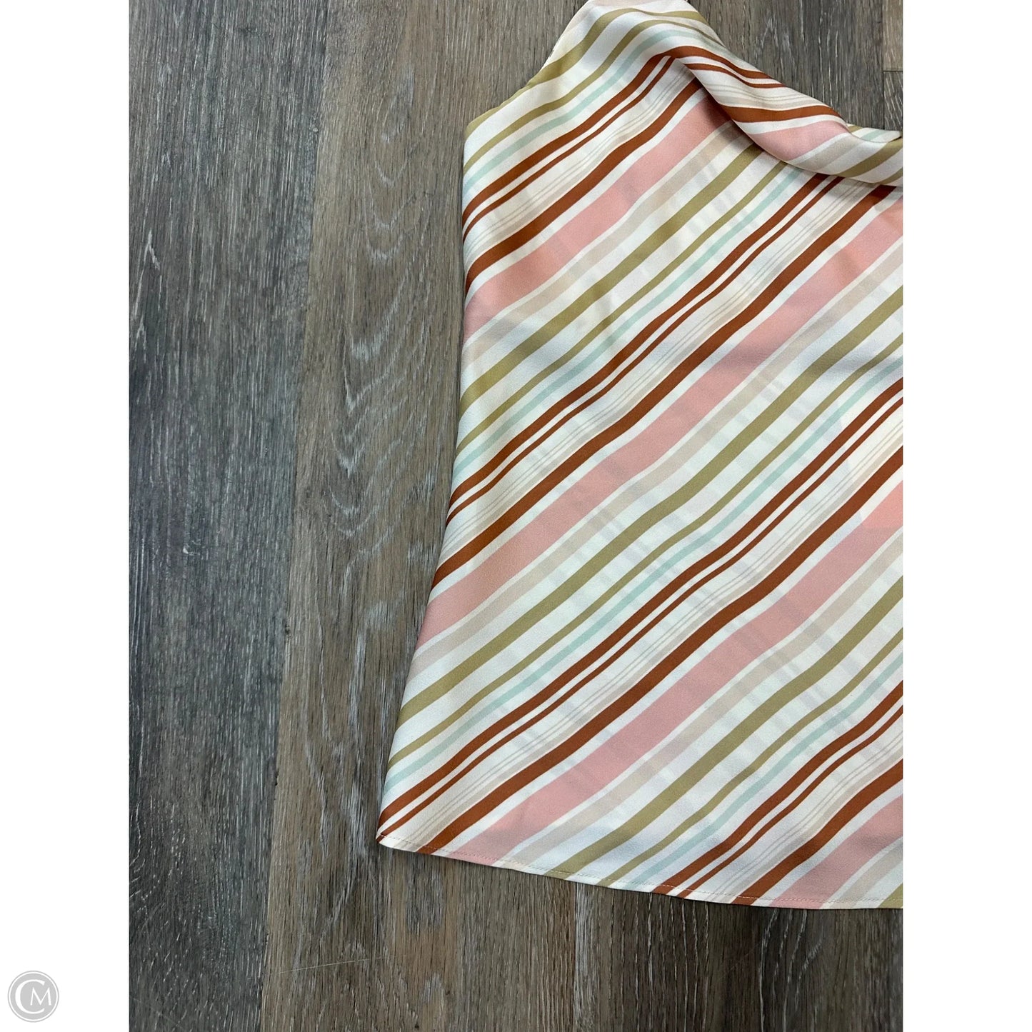 Tank Top By Skies Are Blue In Striped Pattern, Size: S