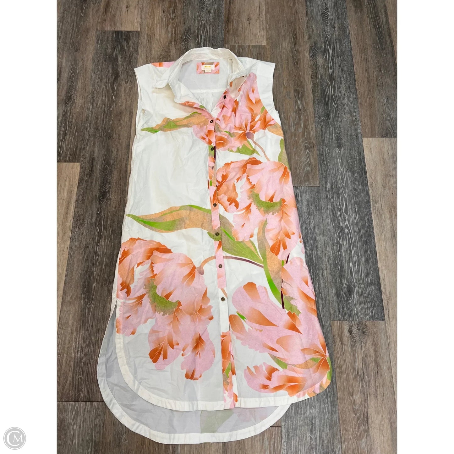 Dress Casual Maxi By Maeve In Floral Print, Size: M