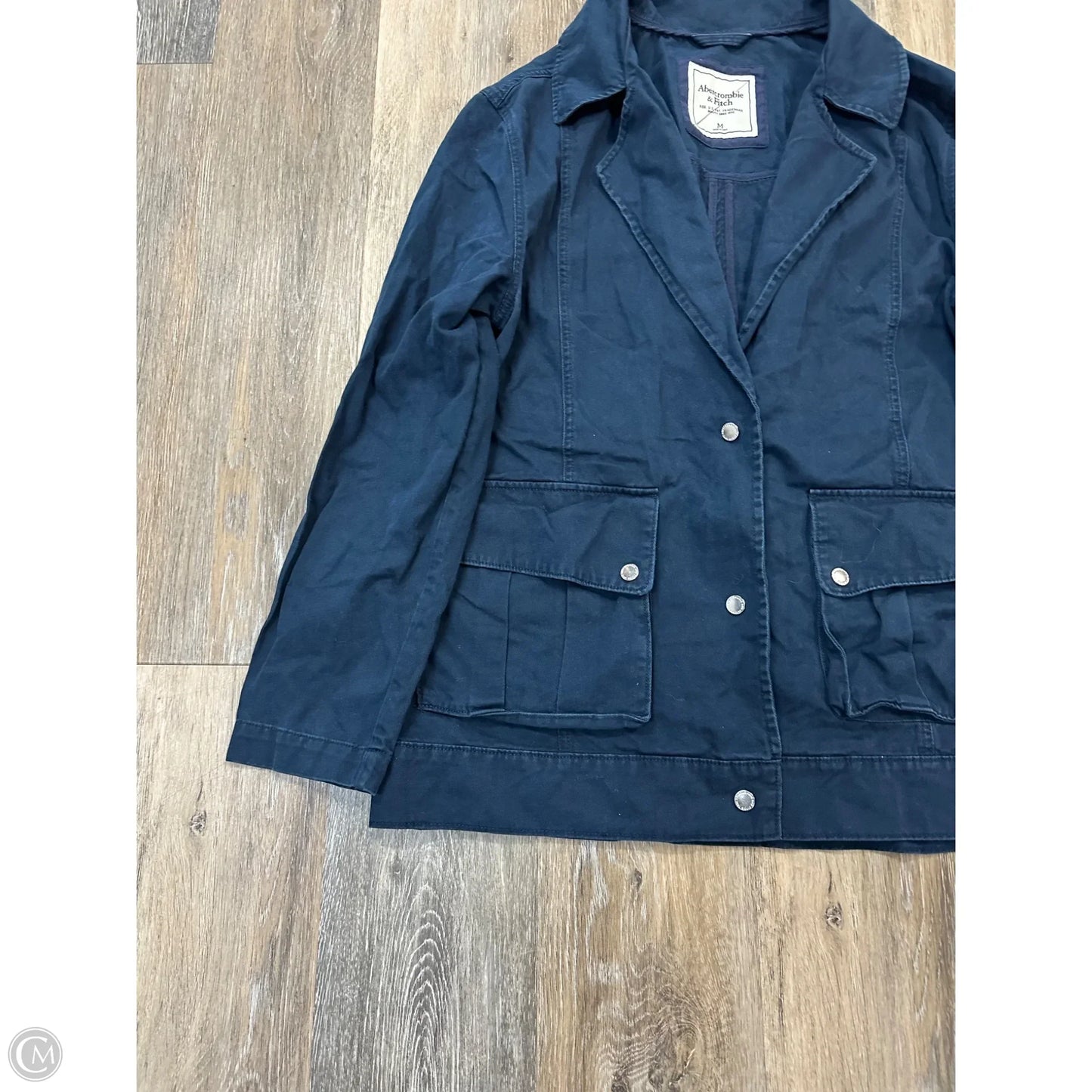Jacket Other By Abercrombie And Fitch In Navy, Size: M