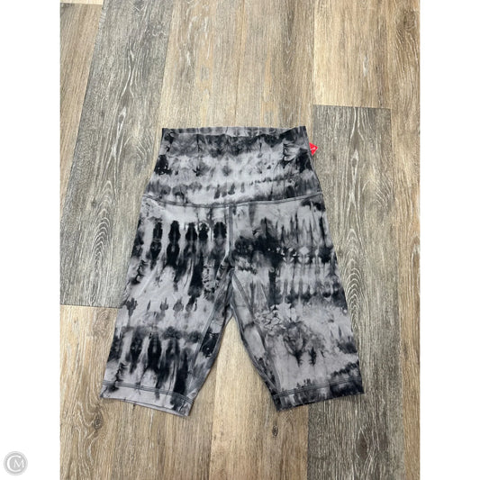 Athletic Shorts By Lululemon In Tie Dye Print, Size: 6