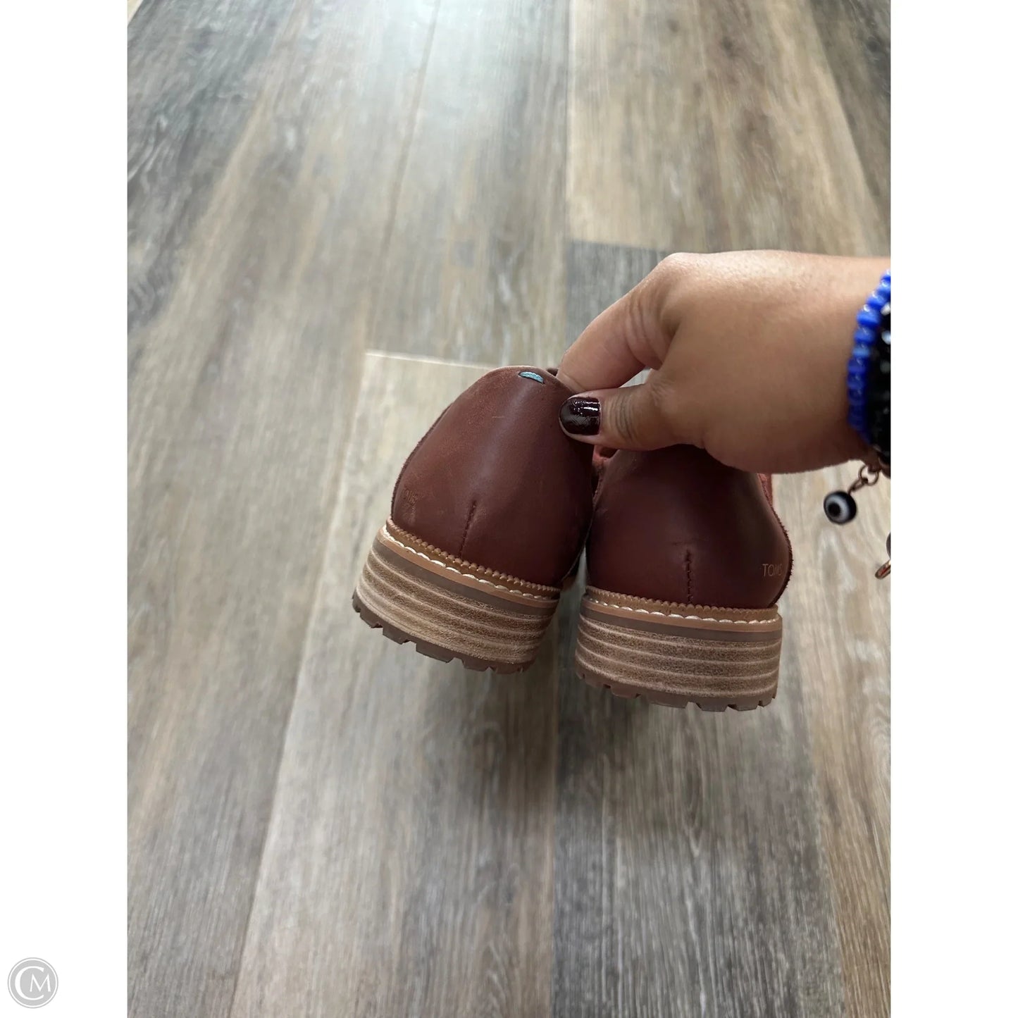 Shoes Flats By Toms In Orange, Size: 10