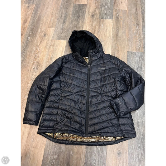 Coat Puffer & Quilted By Columbia In Black, Size: 3x
