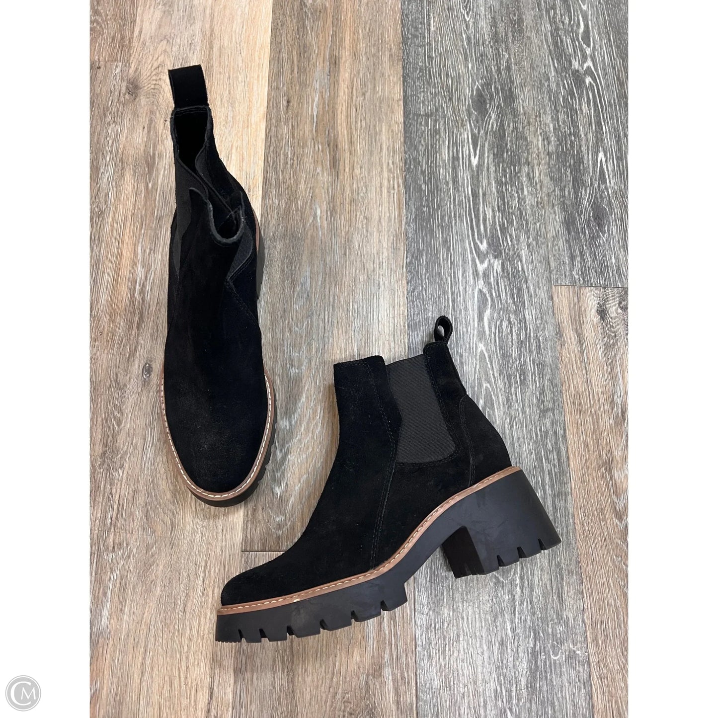 Boots Ankle Heels By Dolce Vita In Black, Size: 8.5