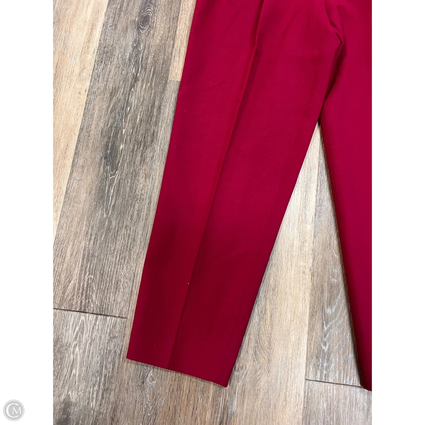 Pants Designer By Lafayette 148 In Red, Size: 12