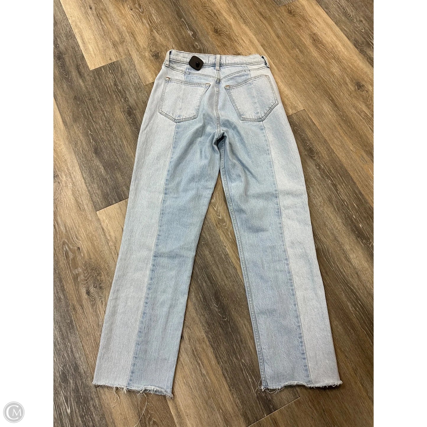 Jeans Straight By Abercrombie And Fitch In Blue Denim, Size: 6