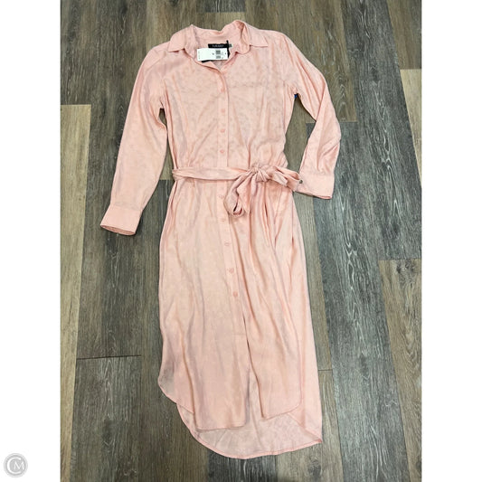 Dress Casual Maxi By Lauren By Ralph Lauren In Coral, Size: 2p