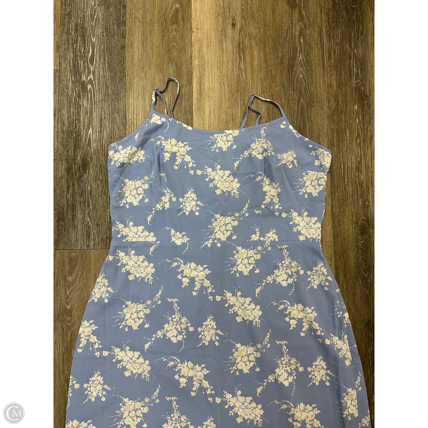 Dress Casual Maxi By Abercrombie And Fitch In Blue, Size: Xl Tall