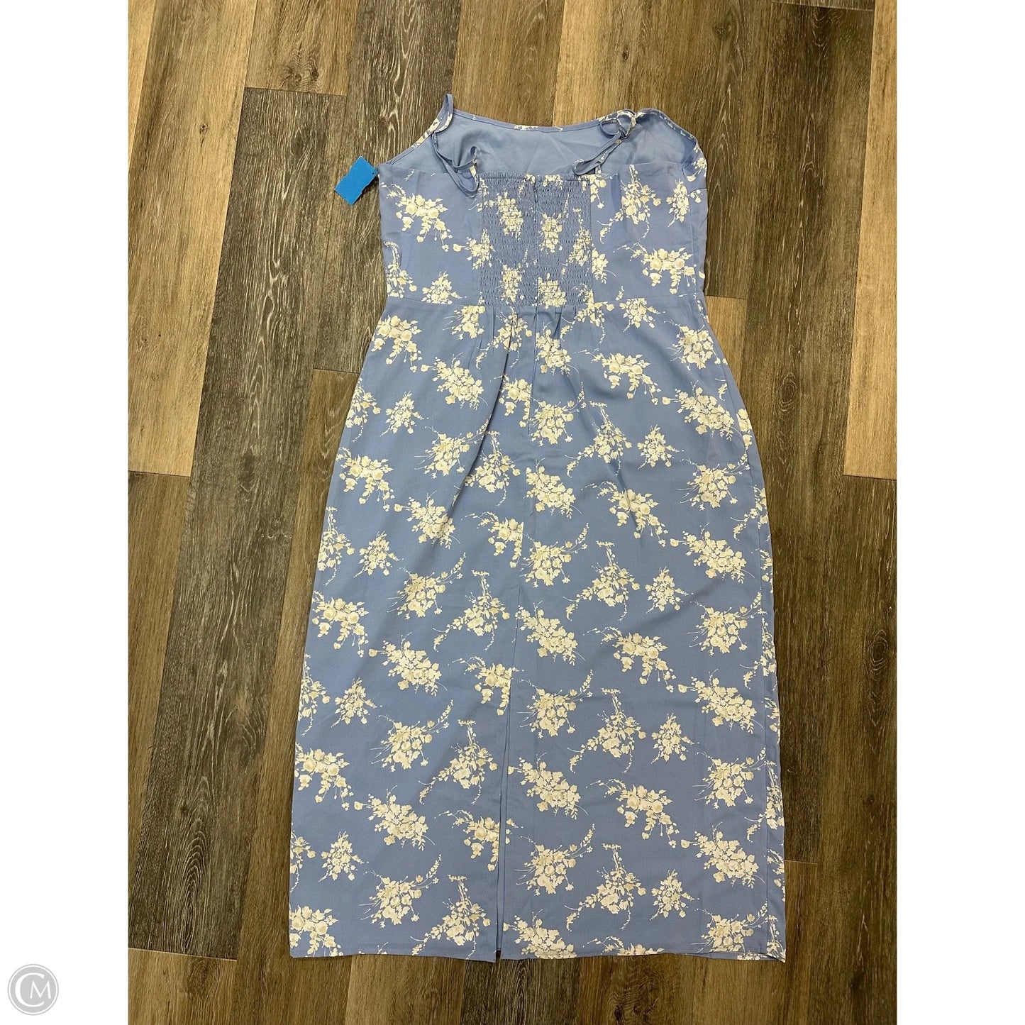 Dress Casual Maxi By Abercrombie And Fitch In Blue, Size: Xl Tall