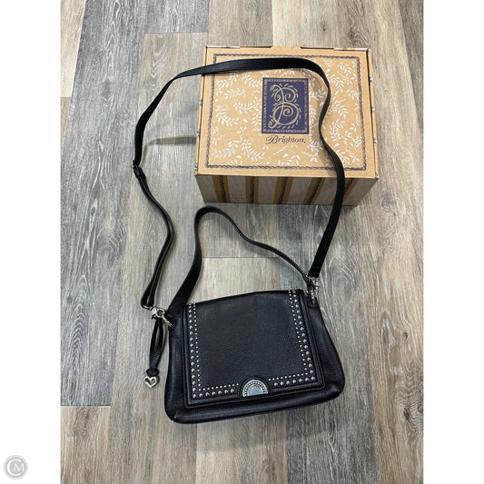 Handbag Leather By Brighton, Size: Medium