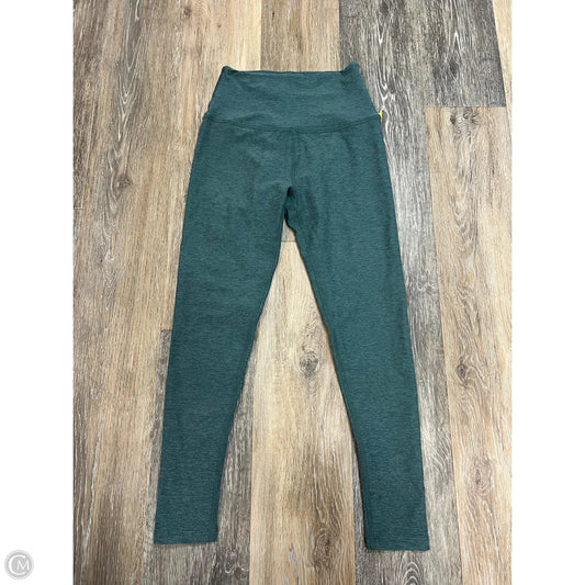 -Athletic Leggings By Beyond Yoga In Blue Green, Size: S