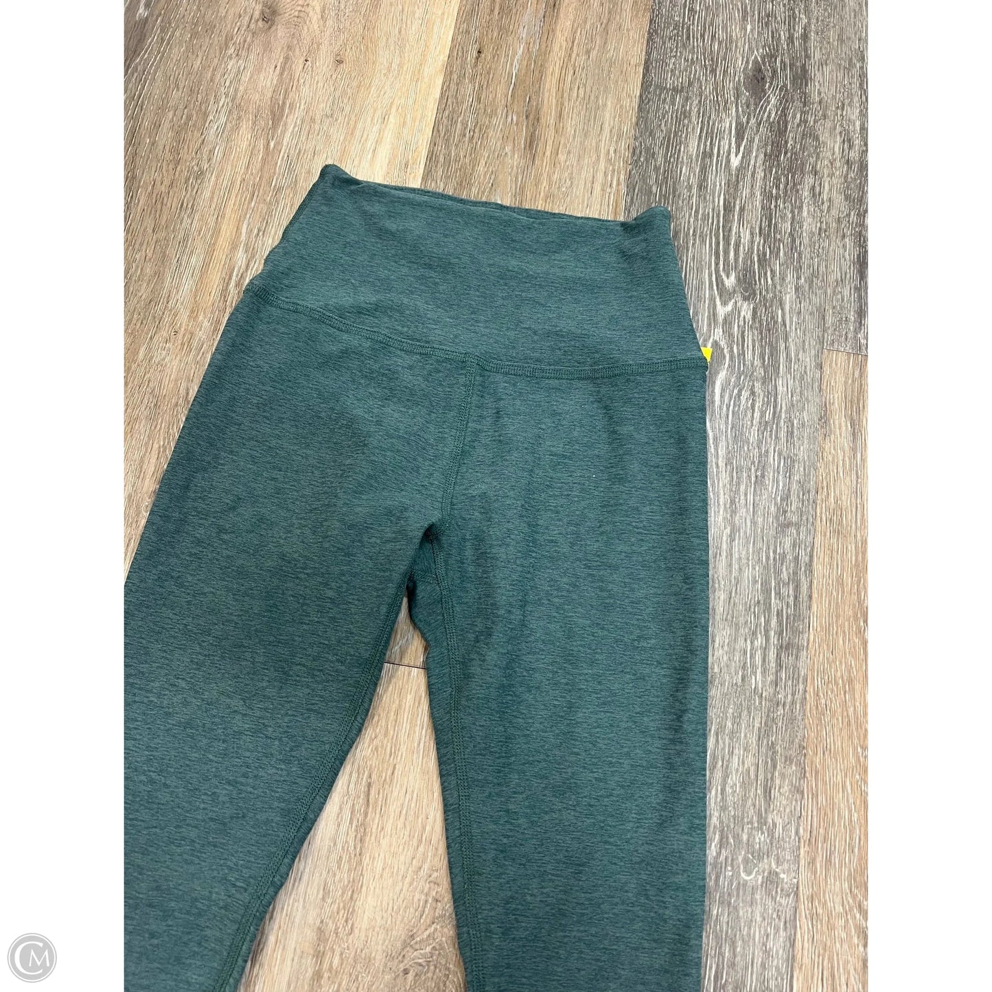 -Athletic Leggings By Beyond Yoga In Blue Green, Size: S