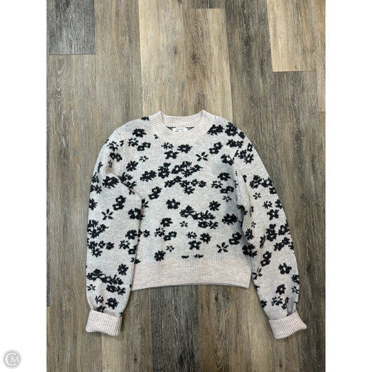 Sweater By Z Supply In Floral Print, Size: L