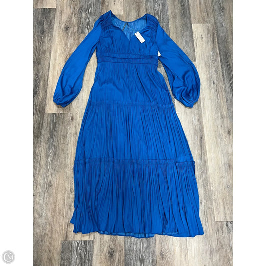 Dress Casual Maxi By Anthropologie In Blue, Size: M