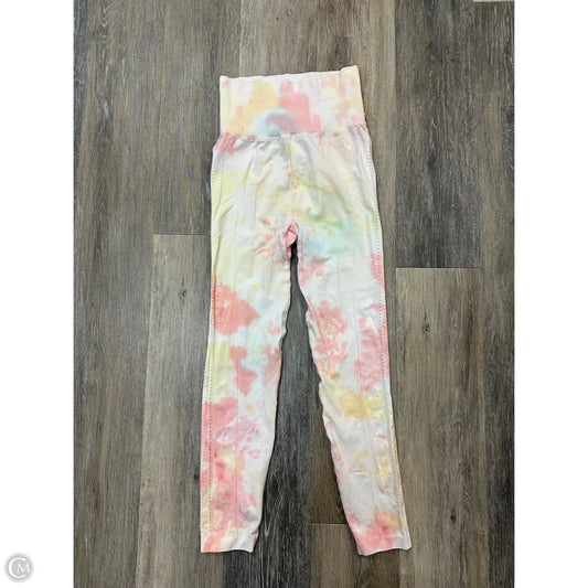 -Athletic Leggings By Free People In Tie Dye Print, Size: S